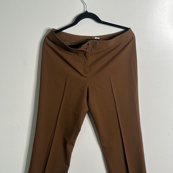 Lafayette 148 New York virgin wool brown pants size 6 - Picture 5 of 11